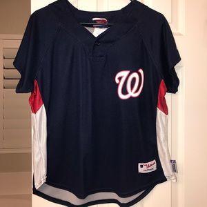 Women’s Majestic Washington Nationals Jersey